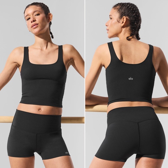 ALO Yoga Tops - NWT | ALO Yoga | Softsculpt Tank in Black | Sz S